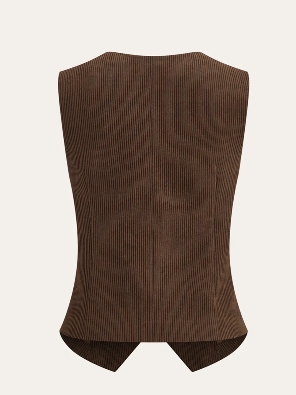 Corduroy Metal Button Vest & Wide-Leg Pants Set Size Medium NWT - Picture 4 of 10